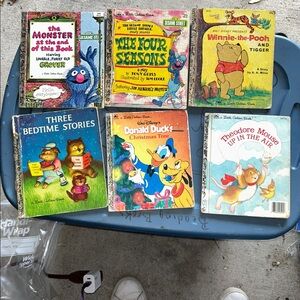 A Lot of Six “Little Golden Books”